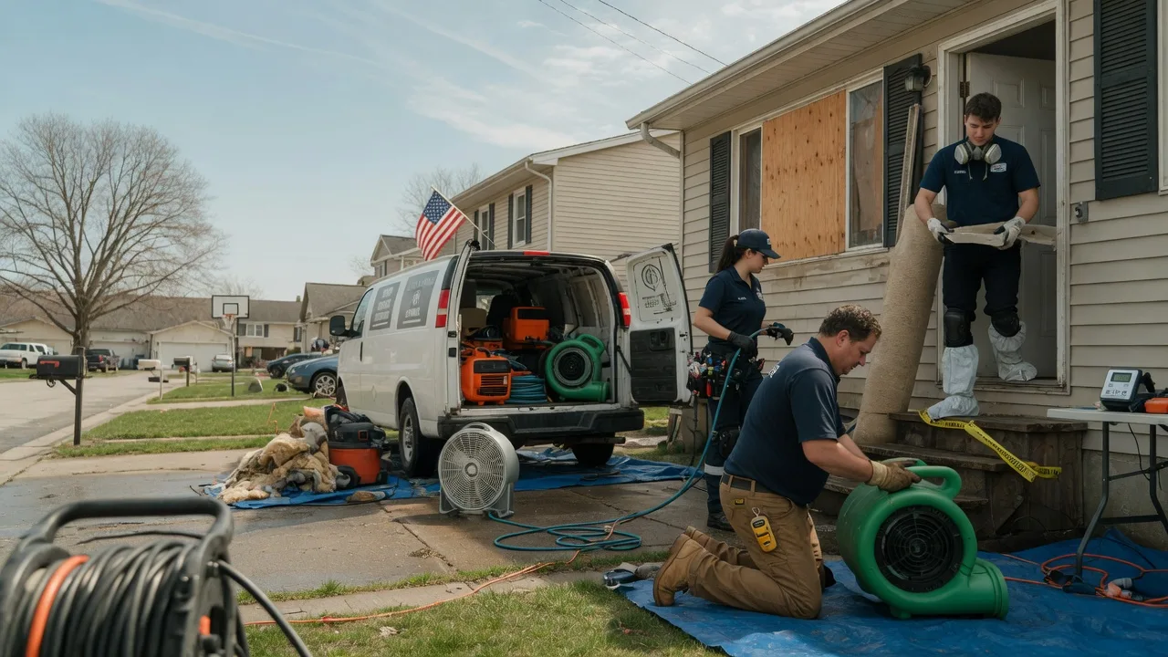 Water Damage Restoration in Rio, IL near me